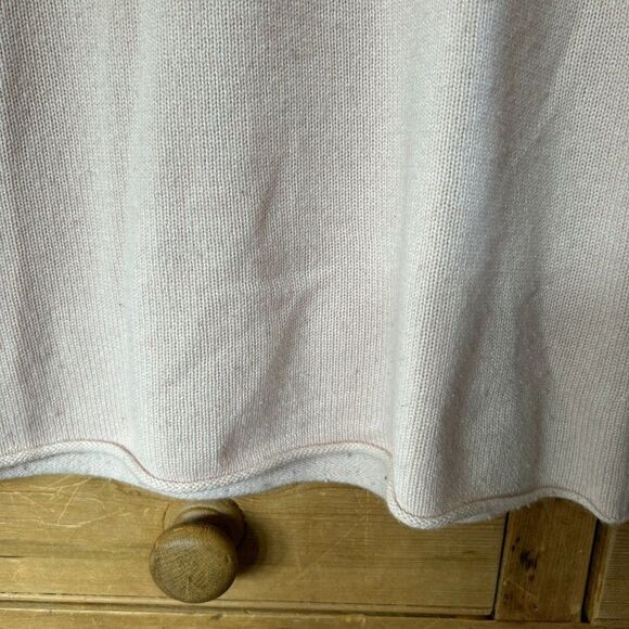 IMMA Medium Pale Pink Cashmere Sweater Turtleneck Knit - Picture 5 of 12